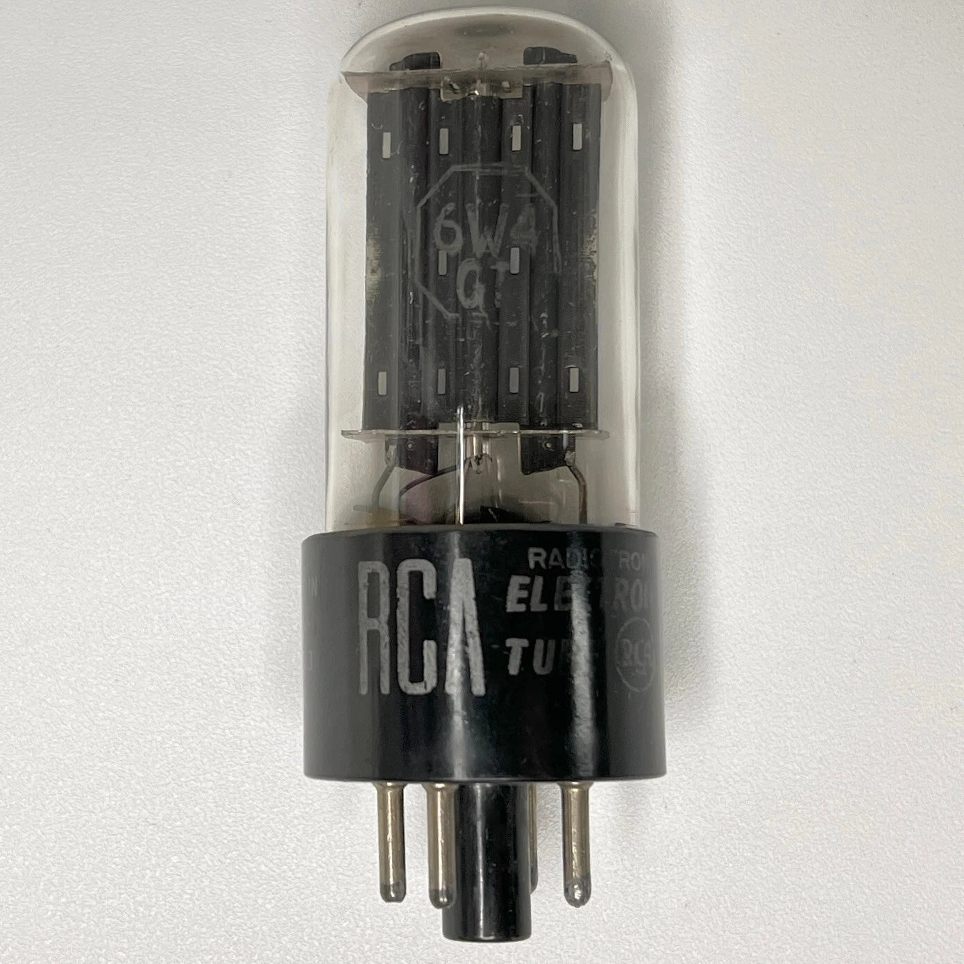 (1) Tested RCA 6W4GT Tube Date Code 3-43 RCA 6W4 GT Half Wave Vacuum Rectifier
