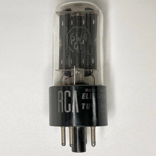 (1) Tested RCA 6W4GT Tube Date Code 3-43 RCA 6W4 GT Half Wave Vacuum Rectifier