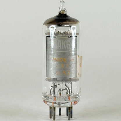 (1) Tested RCA 6AK6 Tube and Box Date Code 6152 Power Amplifier Pentode Tube
