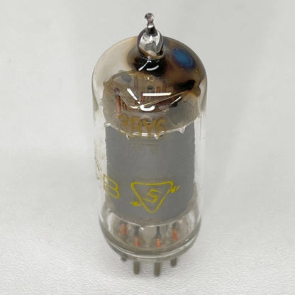 (1) Tested 1956 Sylvania 3BY6 Tube and Box Code CB Pentagrid Amplifier Tube (c)