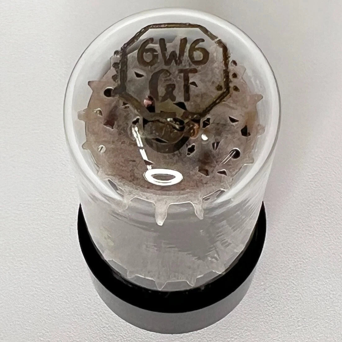 (1) Tested Strong Shield 6W6GT Tube Date Code 2-67 Shield 6W6 GT Beam Power Tube