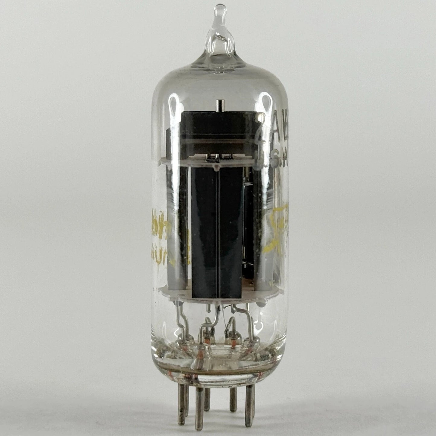 (1) Tested Sylvania 12AV6 Tube Date Code bh AUN 12AV6 Twin Diode High Mu Triode