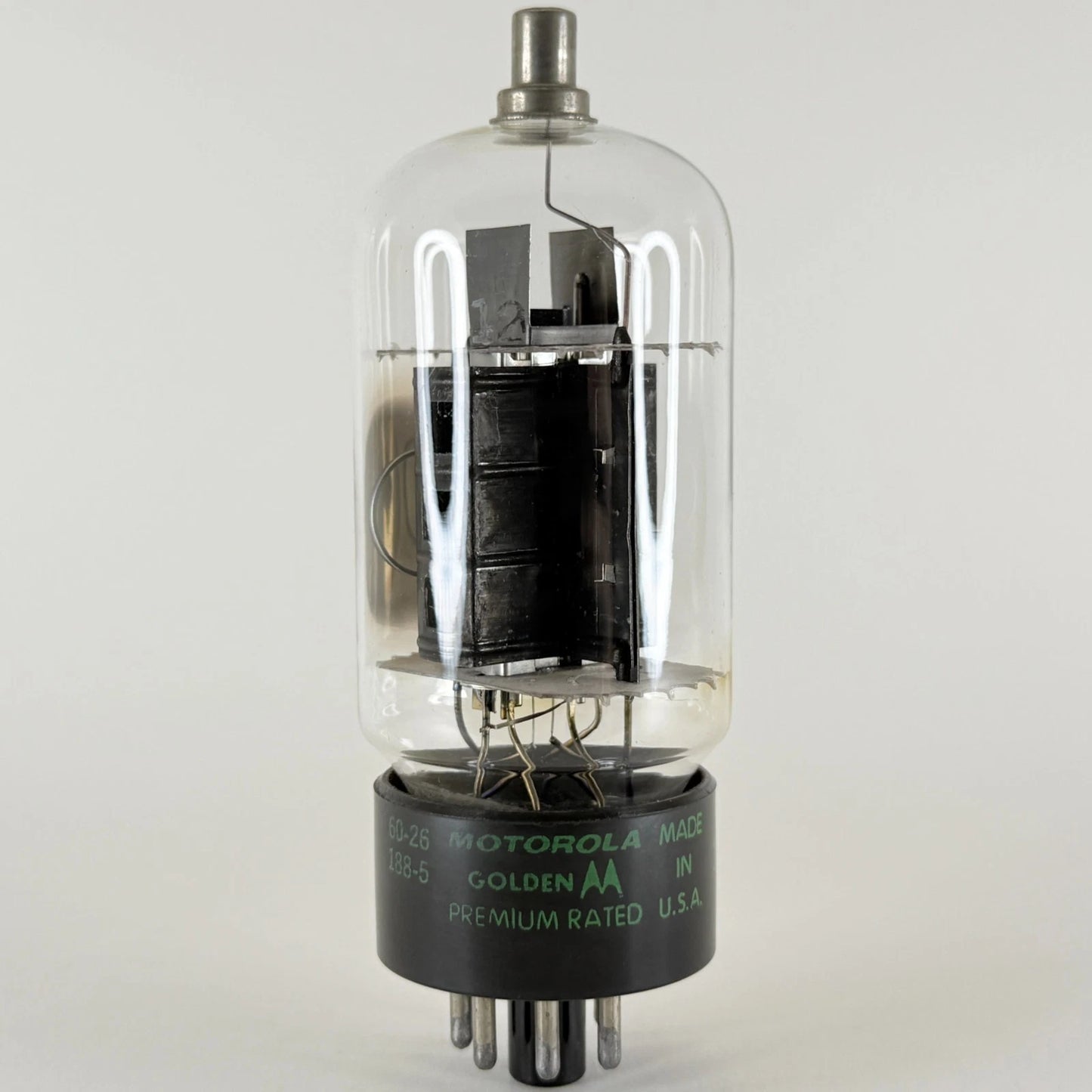 (1) Tested Motorola 12DQ6A Tube Date Code 60-26 12DQ6 A Beam Power Tube
