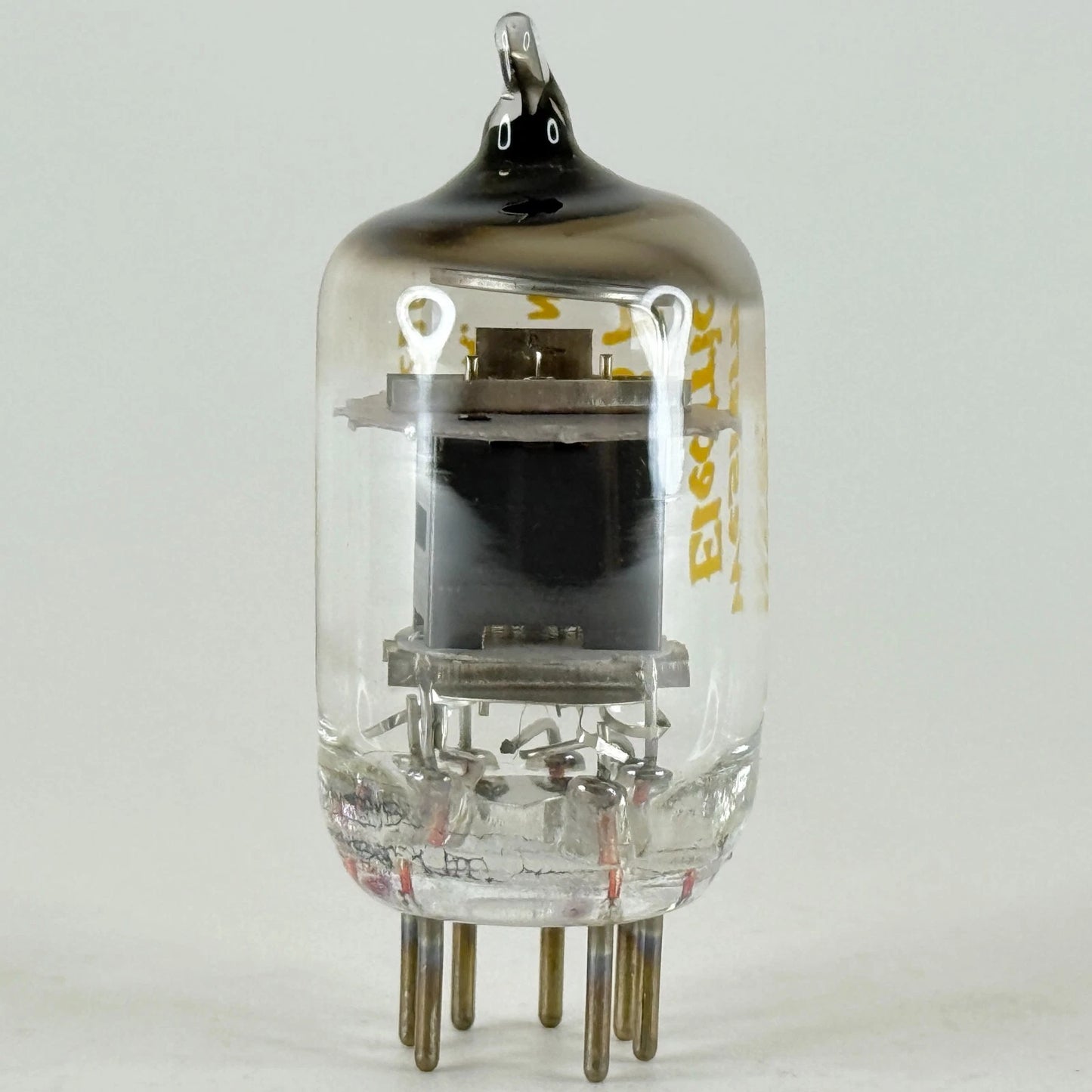 (1) Tested 1972 Western Electric 408A Tube Black Plates O Halo Getter Code 7226