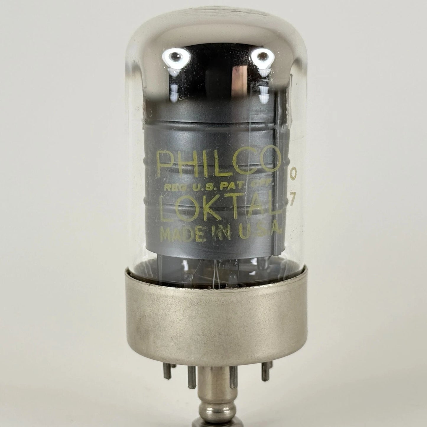 (1) Tested Philco 7AG7 Tube with Box Date Code 07 Loktal Tube Loctal Tube