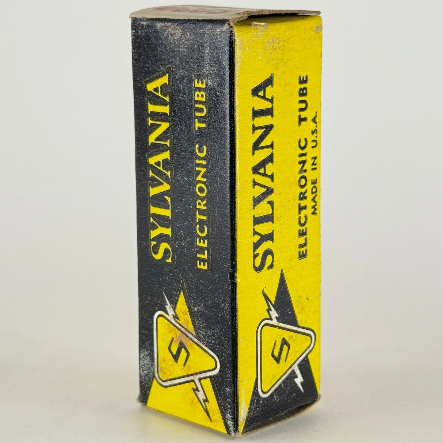 (1) Tested Sylvania 6CU5 with Box Date Code HG EDF Black Plate Power Pentode