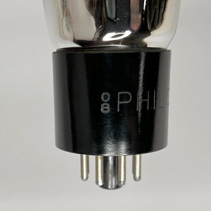 (1) Tested Philco 5Y4G Tube Date Code 08 Philco Engraved Base 5Y4 G Rectifier