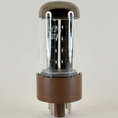 (1) Tested Unbranded 5Y3WGTA Tube Brown Base Full Wave Rectifier 5Y3 W GTA Tube