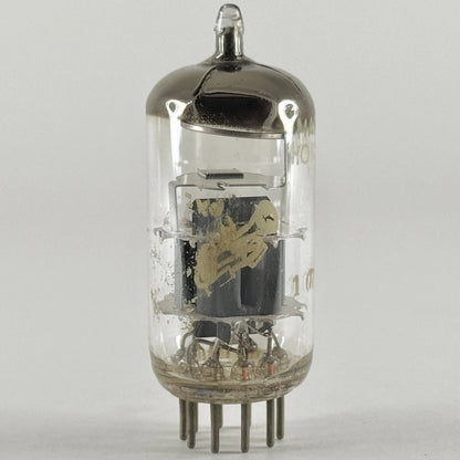 (1) Tested Amperex 6DJ8/ECC88 Tube Bugle Boy Date Code 107 Twin Triode Tube