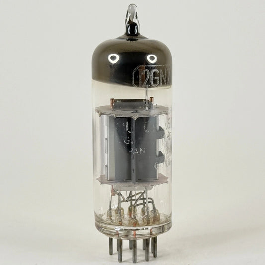 (1) Tested Philco 12GN7 Tube Japan Cool Chassis Gray Plate Halo Getter Pentode