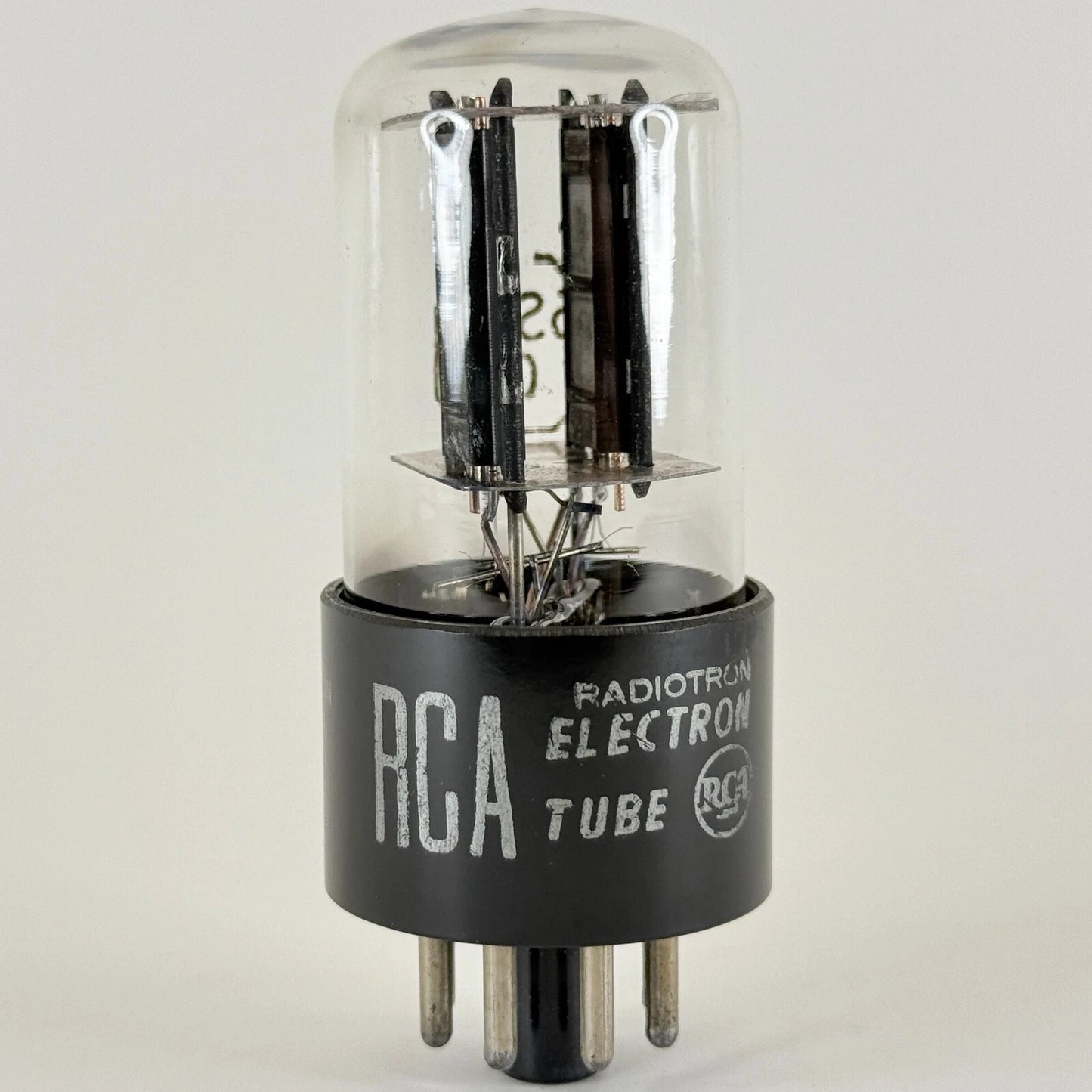 (1) Tested RCA 6SN7GTB Tube Date Code 513 Black Staggered Plates 6SN7GT