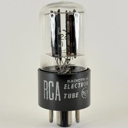 (1) Tested RCA 6SN7GTB Tube Date Code 513 Black Staggered Plates 6SN7GT