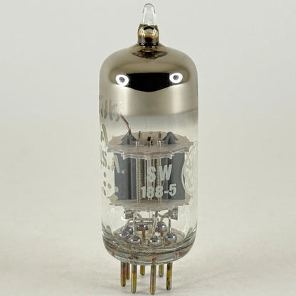 (1) Tested GE 6J6A Tube Code SW General Electric 6J6 A Medium Mu Twin Triode