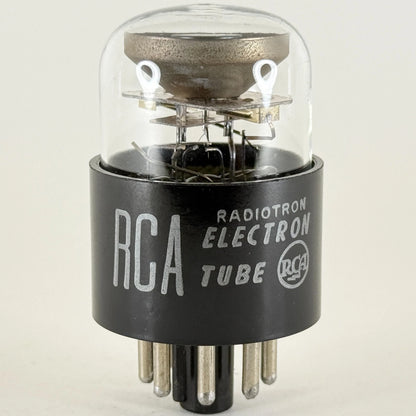 (1) NOS Tested RCA 6AF6G Eye Tube with Box Bright Green Magic Eye Code HY