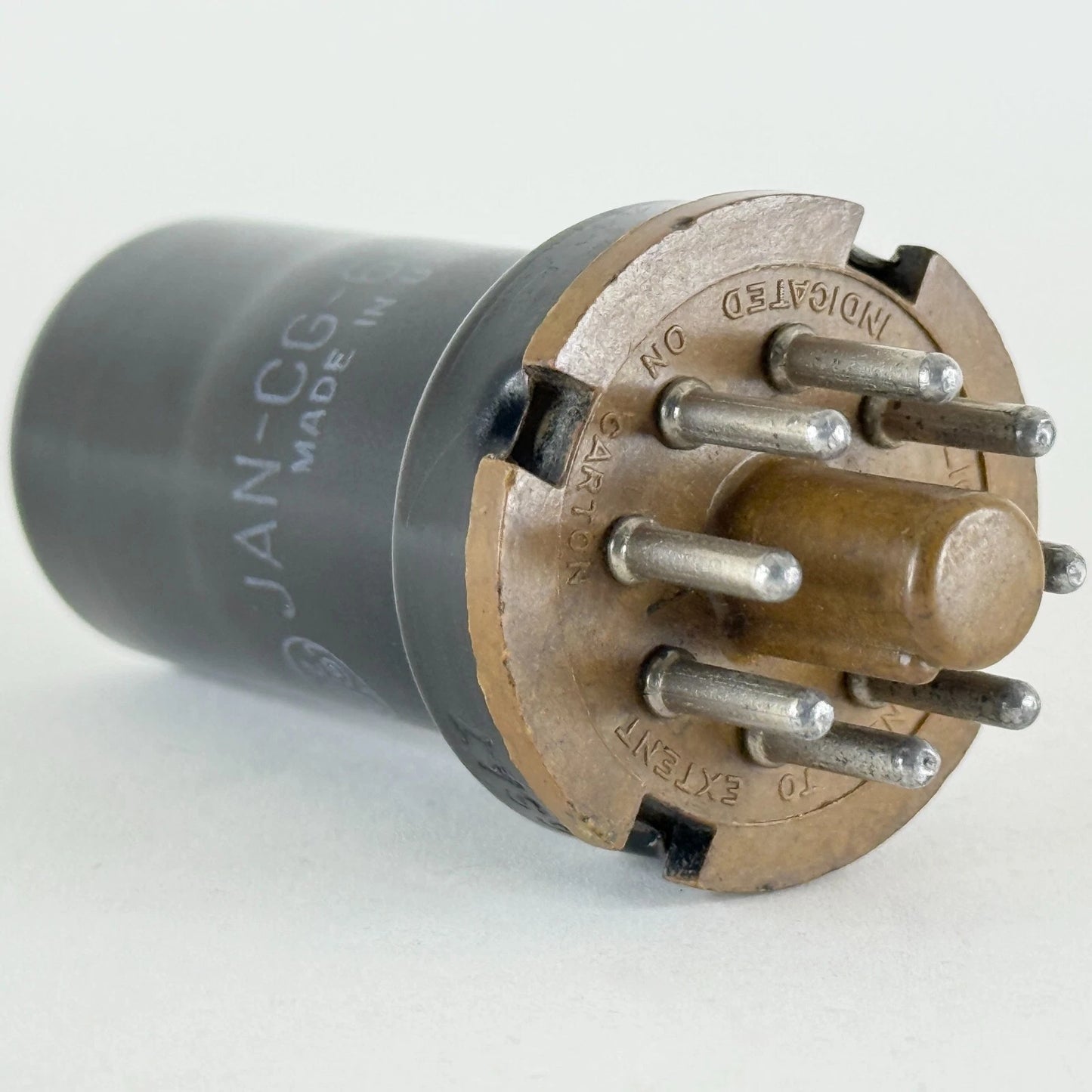 (1) Tested GE JAN CG 6SA7 Tube Date Code 2-13 JAN-CG-6SA7Y Pentagrid Converter
