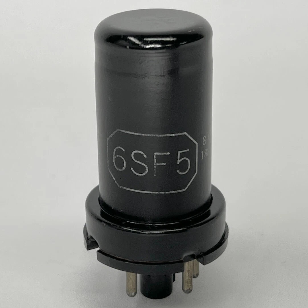 (1) Tested GE 6SF5 Tube Date Code 8-48 General Electric 6SF5 High Mu Triode Tube