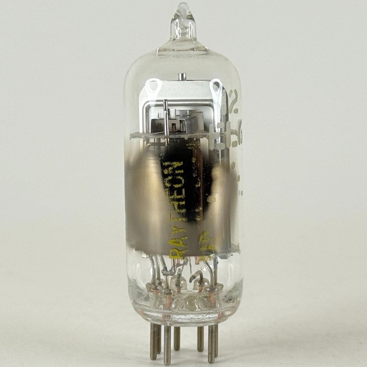 (1) Tested Raytheon 12EL6 Tube with Box Dual Diode High Mu Triode Tube (b)