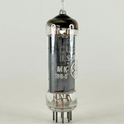 (1) Tested Strong GE 6CU5 with Box Date Code MK Gray Plate Power Pentode Tube