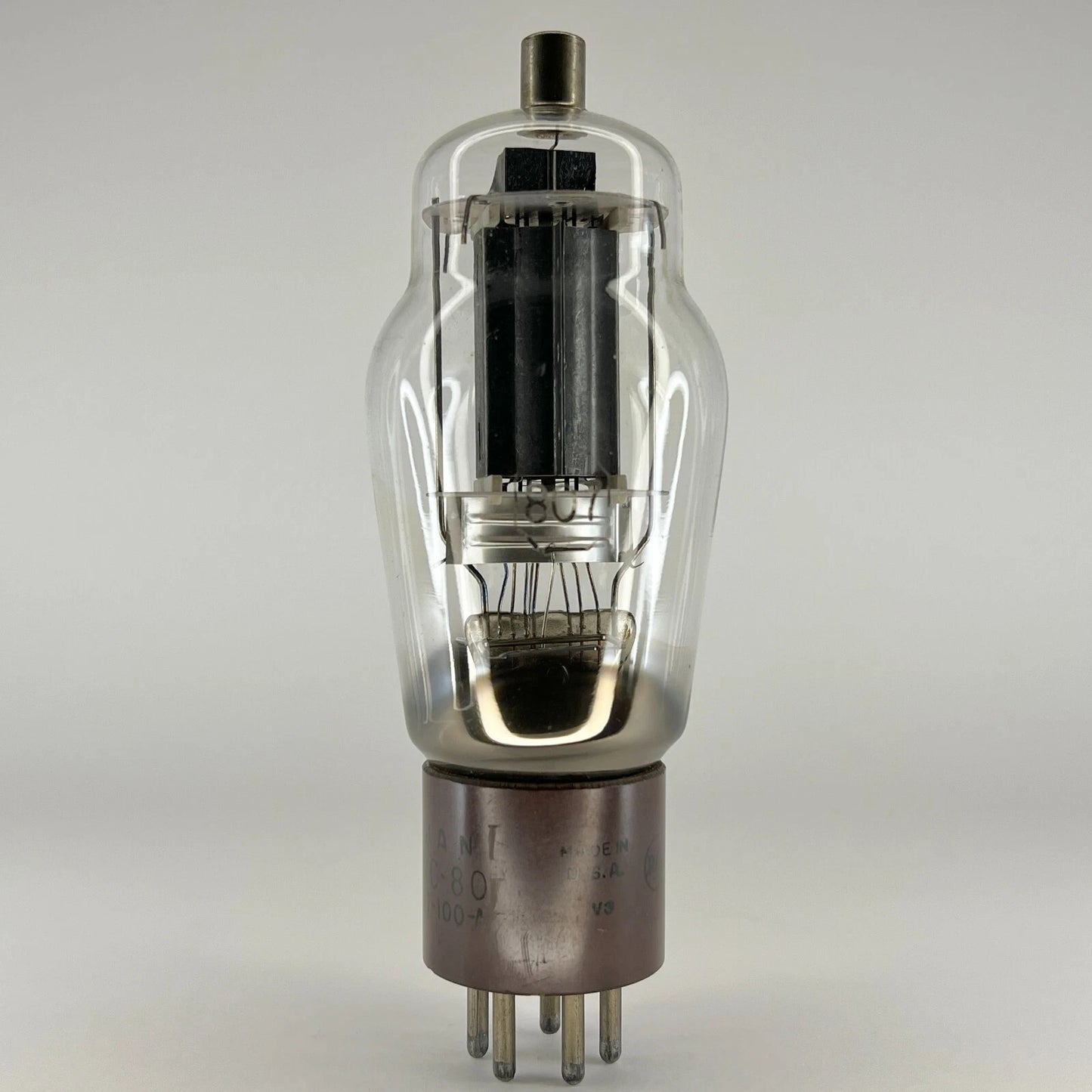 (1) Tested RCA JAN CRC 807 Tube Date Code V3 RCA 807 Beam Power Mil Spec Tube