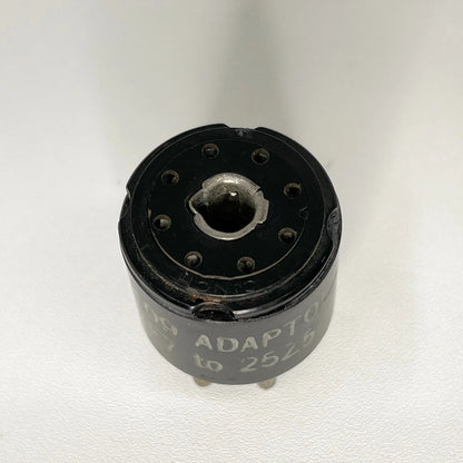 Vintage Adaptol No. 109 Tube Socket Adapter To Convert 7F7 Tube to 25Z5 Tube