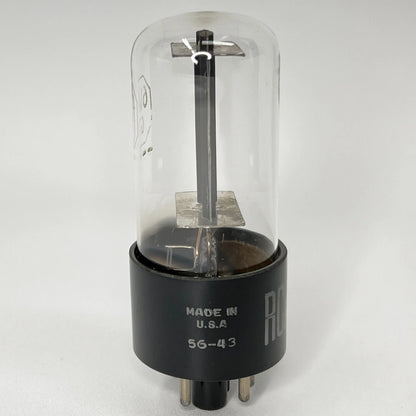 (1) Tested RCA 6W4GT Tube Date Code 56-43 RCA 6W4 GT Half Wave Vacuum Rectifier