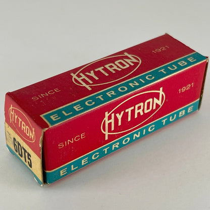 (1) Tested Strong Hytron 6DT5 Tube with Box Date Code EFD NE Beam Power Tube (d)