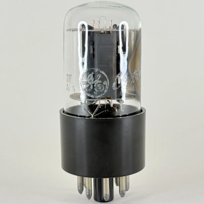 (1) Tested Balanced GE 12SN7GTA Tube Glow Top Filament Date Code RF 12SN7 GTA