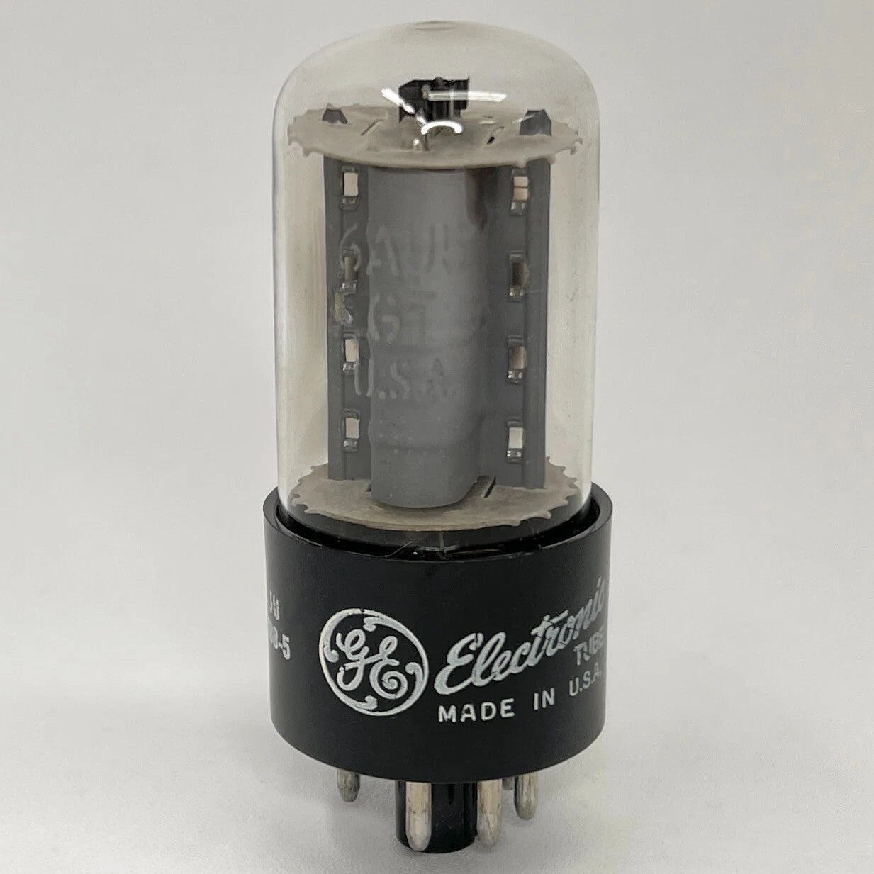 (1) Tested Very Strong GE 6AU5GT Tube Date Code JU General Electric 6AU5 GT (b)