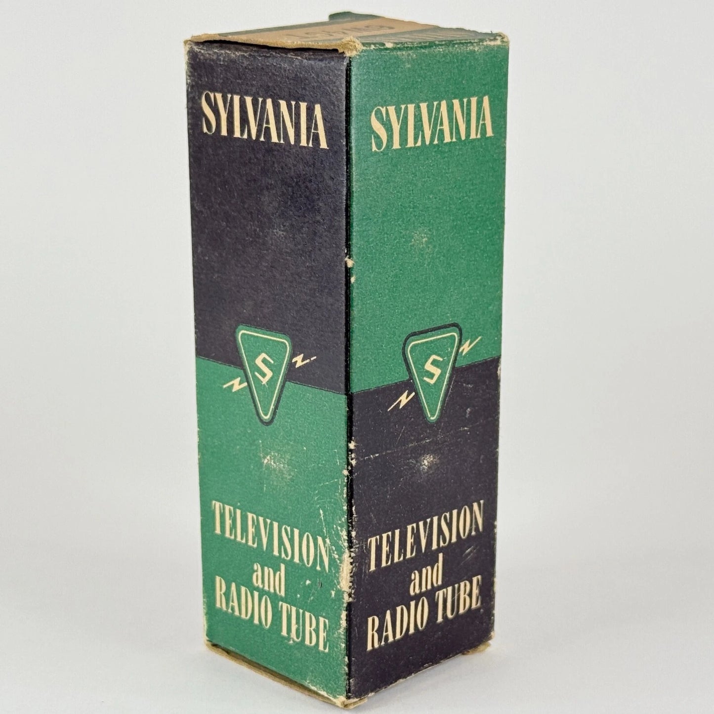 (1) Tested 1954 Sylvania 6W4GT Tube with Box Date Code AL 6W4 GT Rectifier Tube