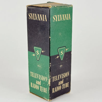 (1) Tested 1954 Sylvania 6W4GT Tube with Box Date Code AL 6W4 GT Rectifier Tube