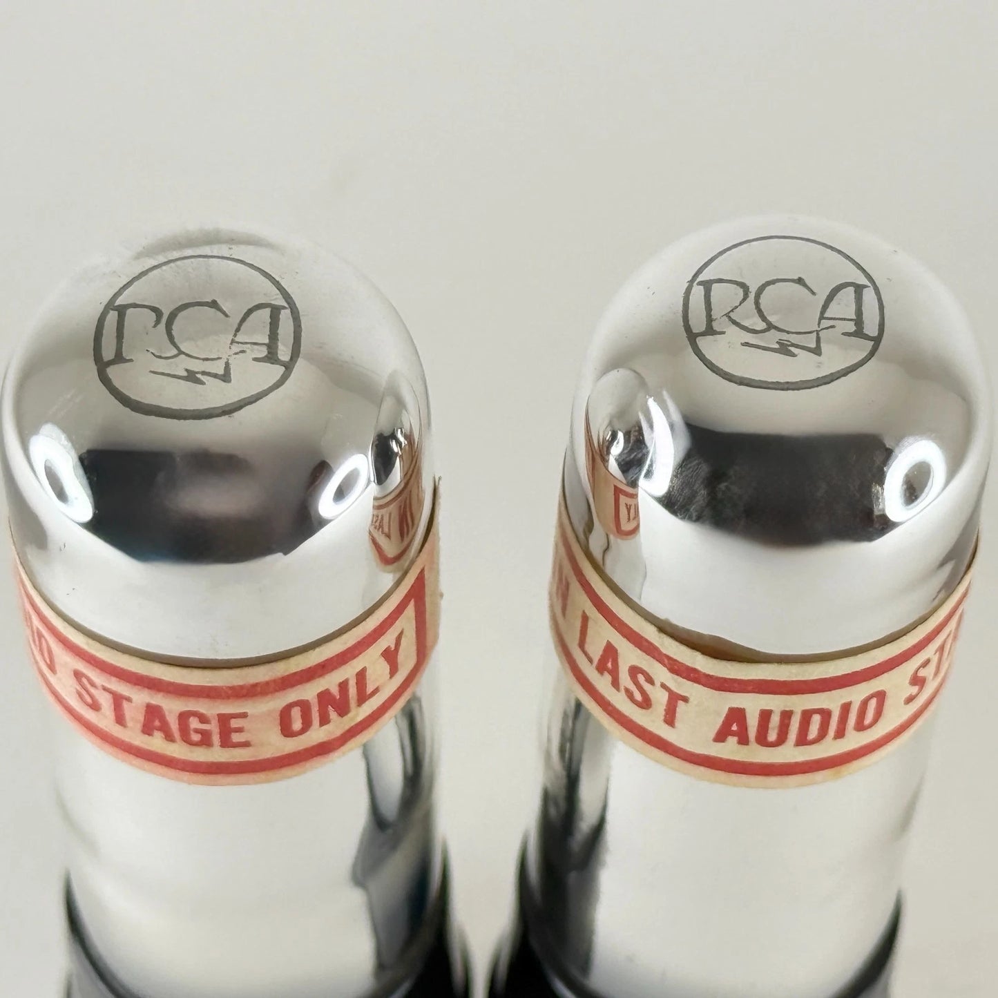 Tested Matched Balanced Pair RCA Radiotron UX-120 Tubes Type 20 UX 120 Tubes (a)