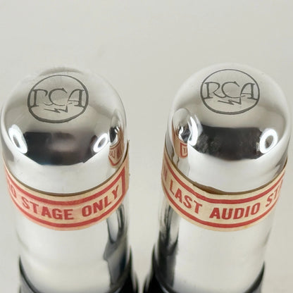 Tested Matched Balanced Pair RCA Radiotron UX-120 Tubes Type 20 UX 120 Tubes (a)