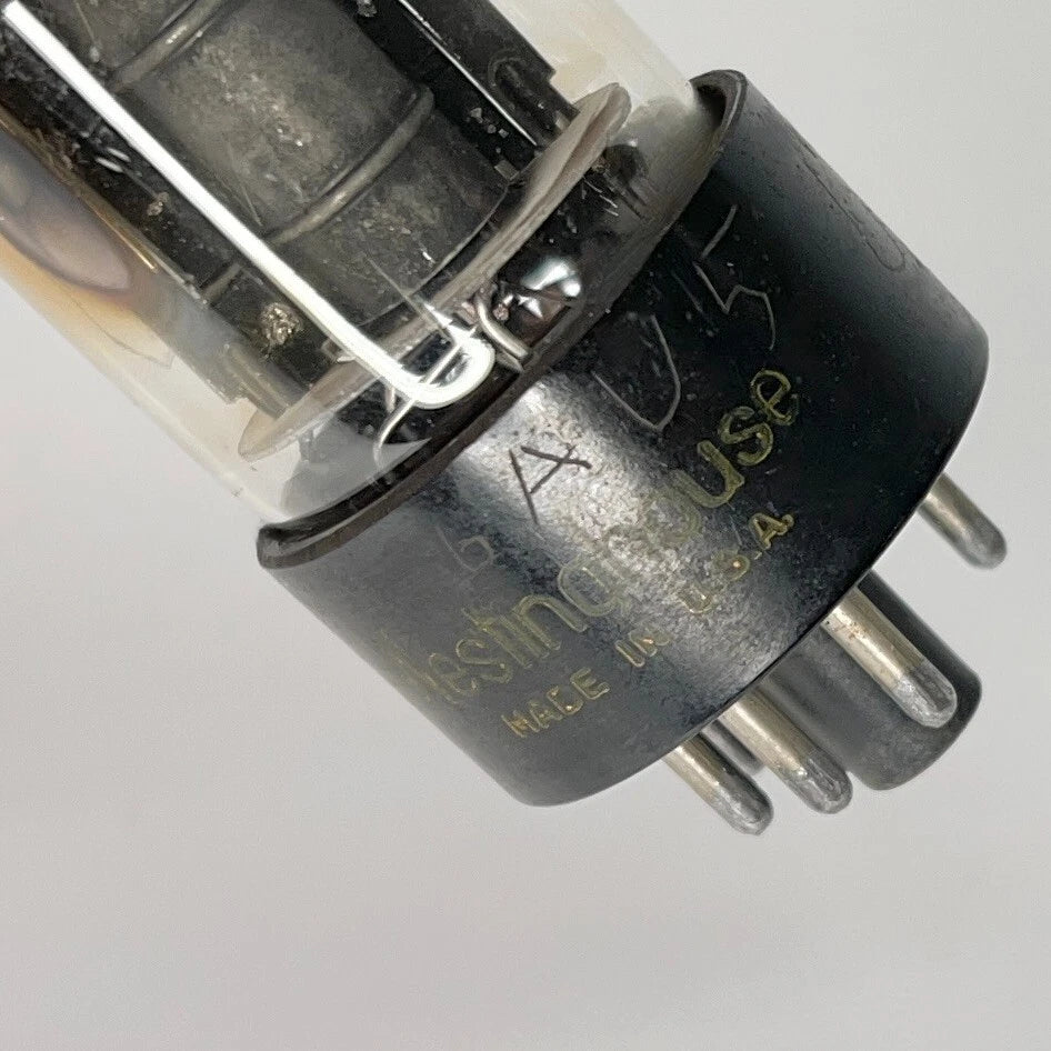 (1) Tested Westinghouse 6AU5GT Tube Date Code 2-09 Westinghouse 6AU5 GT Tube