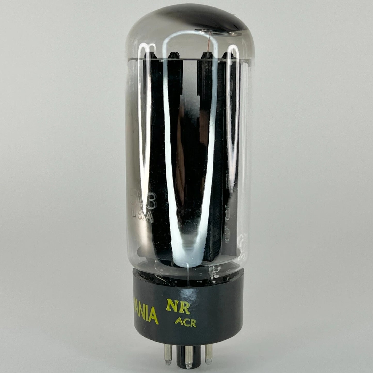(1) Tested Sylvania 5V3 Tube Date Code NR ACR 5V3 Full Wave Rectifier Tube
