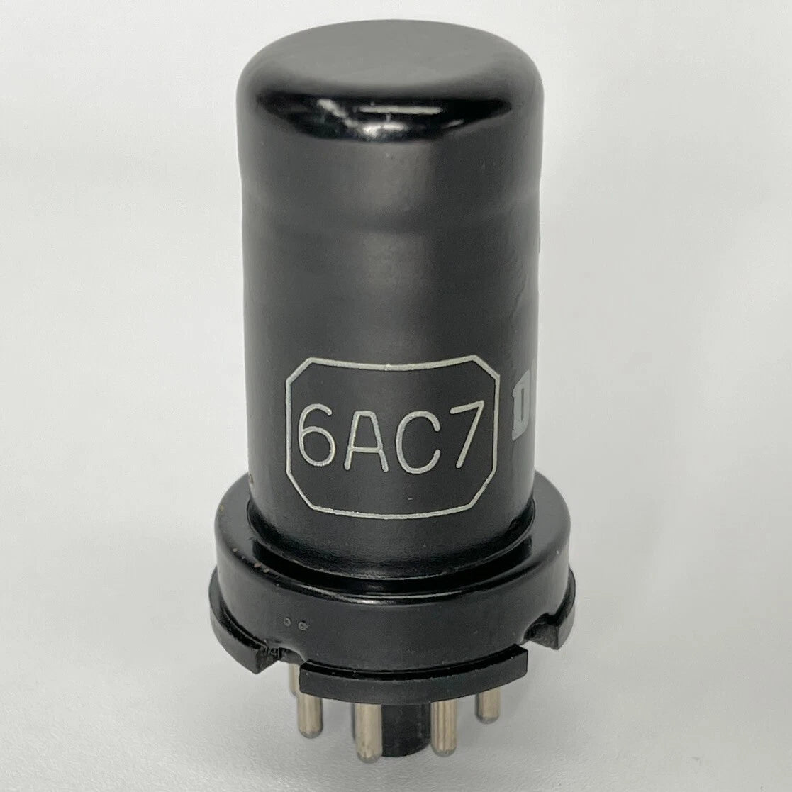 (1) Tested Dumont 6AC7 Tube Date Code 4-14 Dumont 6AC7 Sharp Cutoff Pentode Tube