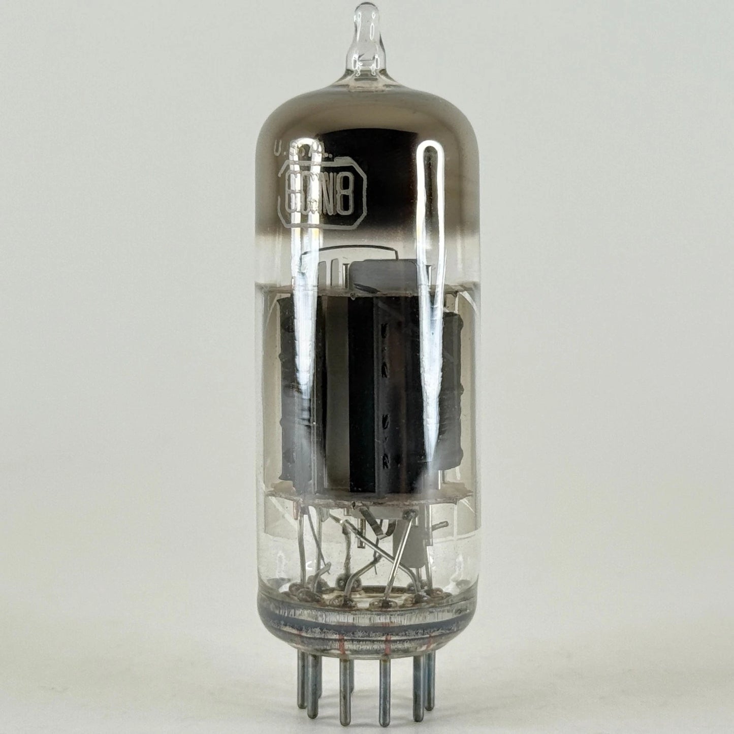 (1) Tested Very Strong RCA 6GN8 Tube with Box Date Code DL High Mu Triode Tube