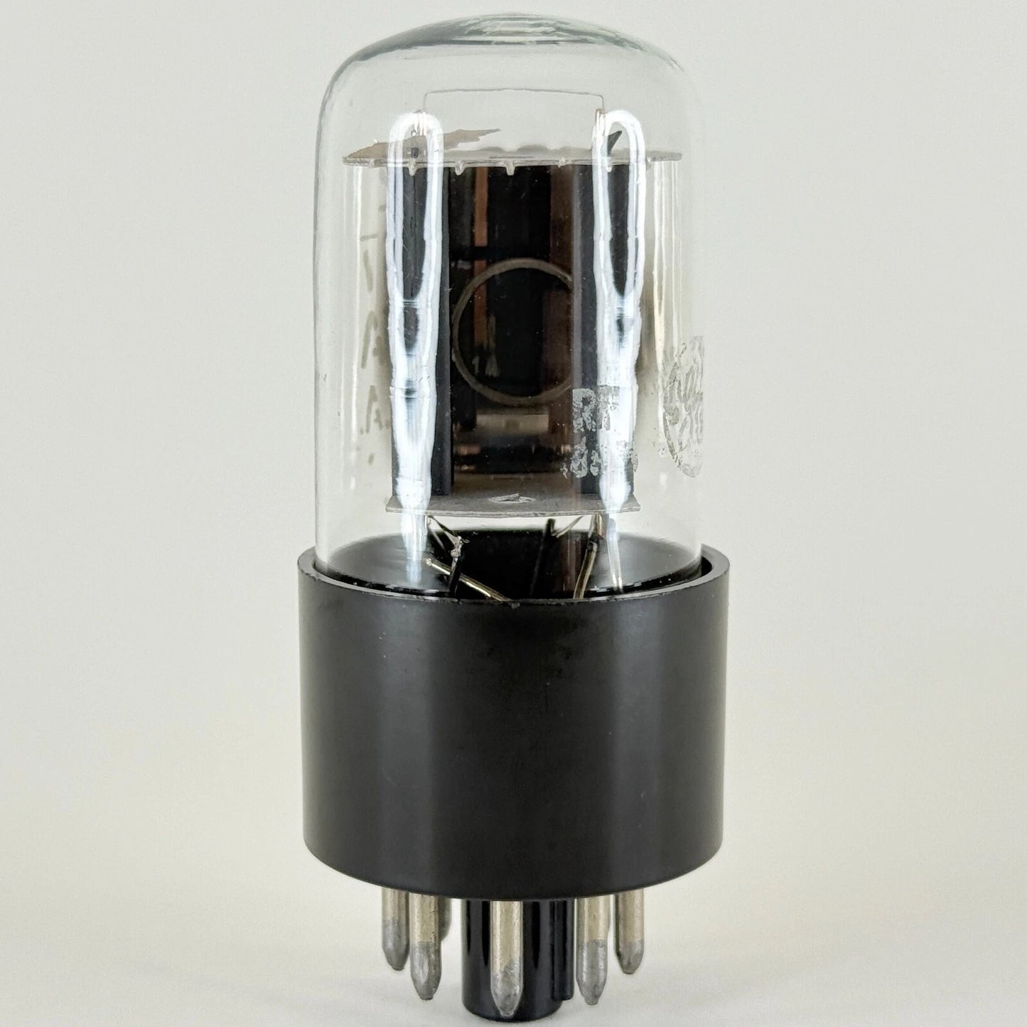 (1) Tested Balanced GE 12SN7GTA Tube Glow Top Filament Date Code RF 12SN7 GTA