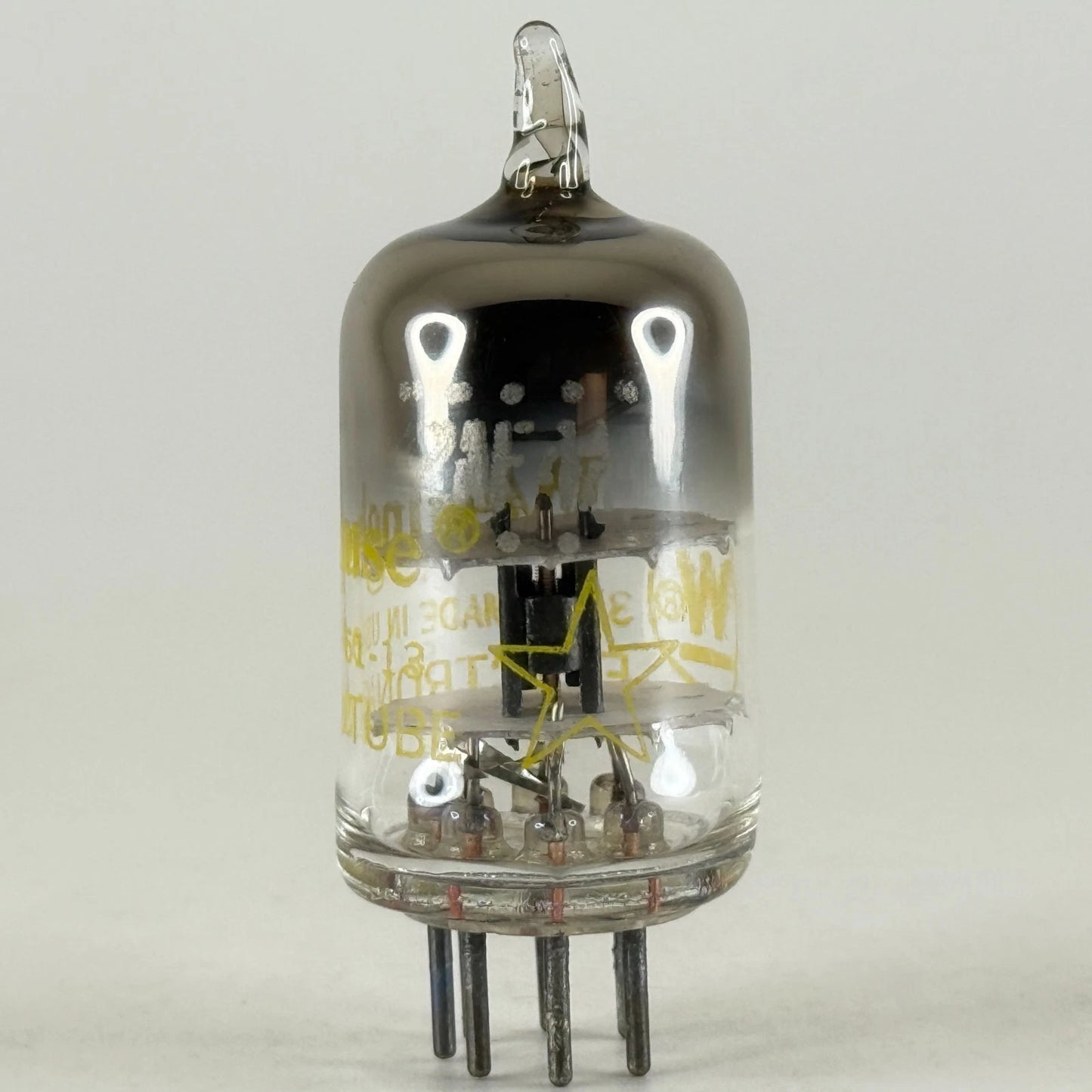 (1) Tested Westinghouse 2AF4A Tube Date Code 61-13 Medium Mu Triode Tube (a)