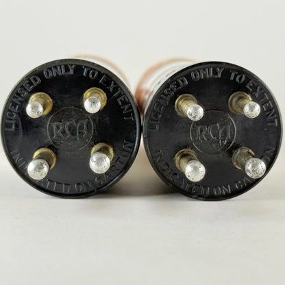 Tested Matched Balanced Pair RCA Radiotron UX-120 Tubes Type 20 UX 120 Tubes (a)