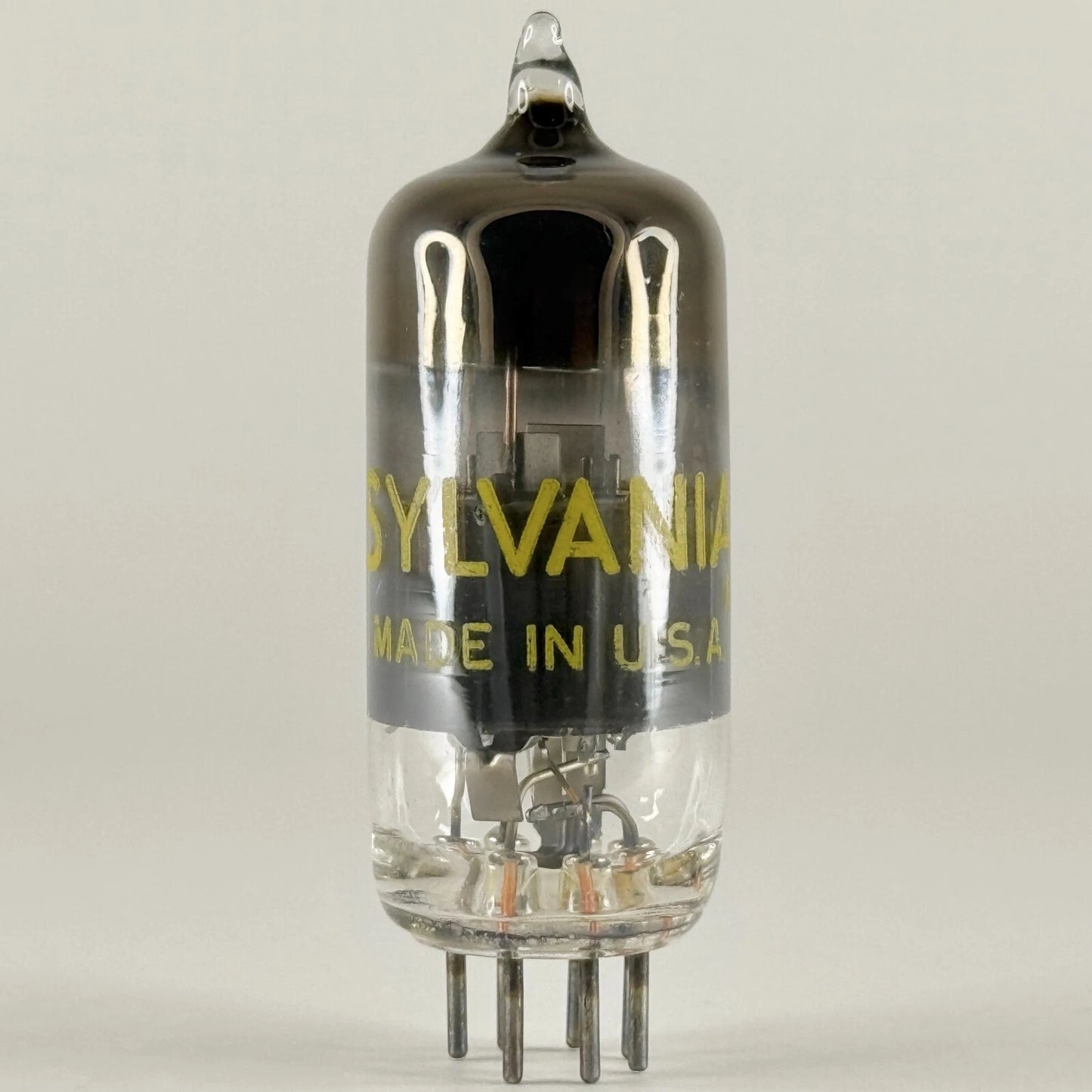 (1) Tested Sylvania 6CB6A Tube Date Code FH BTB Pentode Sylvania 6CB6 A Tube