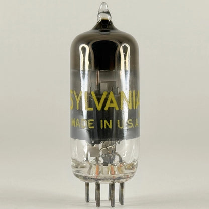 (1) Tested Sylvania 6CB6A Tube Date Code FH BTB Pentode Sylvania 6CB6 A Tube
