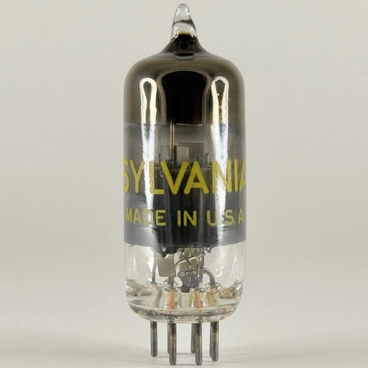 (1) Tested Sylvania 6CB6A Tube Date Code FH BTB Pentode Sylvania 6CB6 A Tube