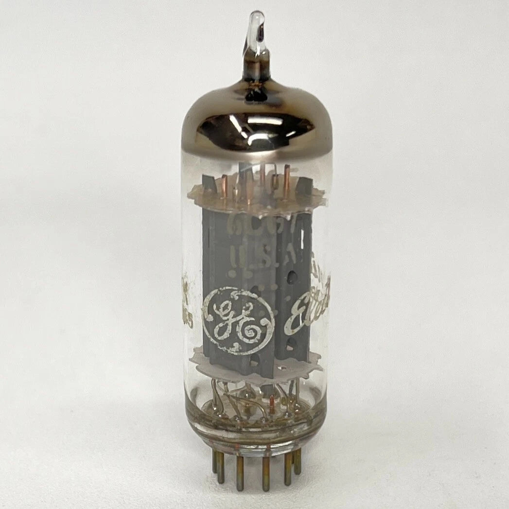 (1) Tested GE 6FQ7/6CG7 Tube Date Code FK General Electric 6FQ7 Tube GE 6CG7
