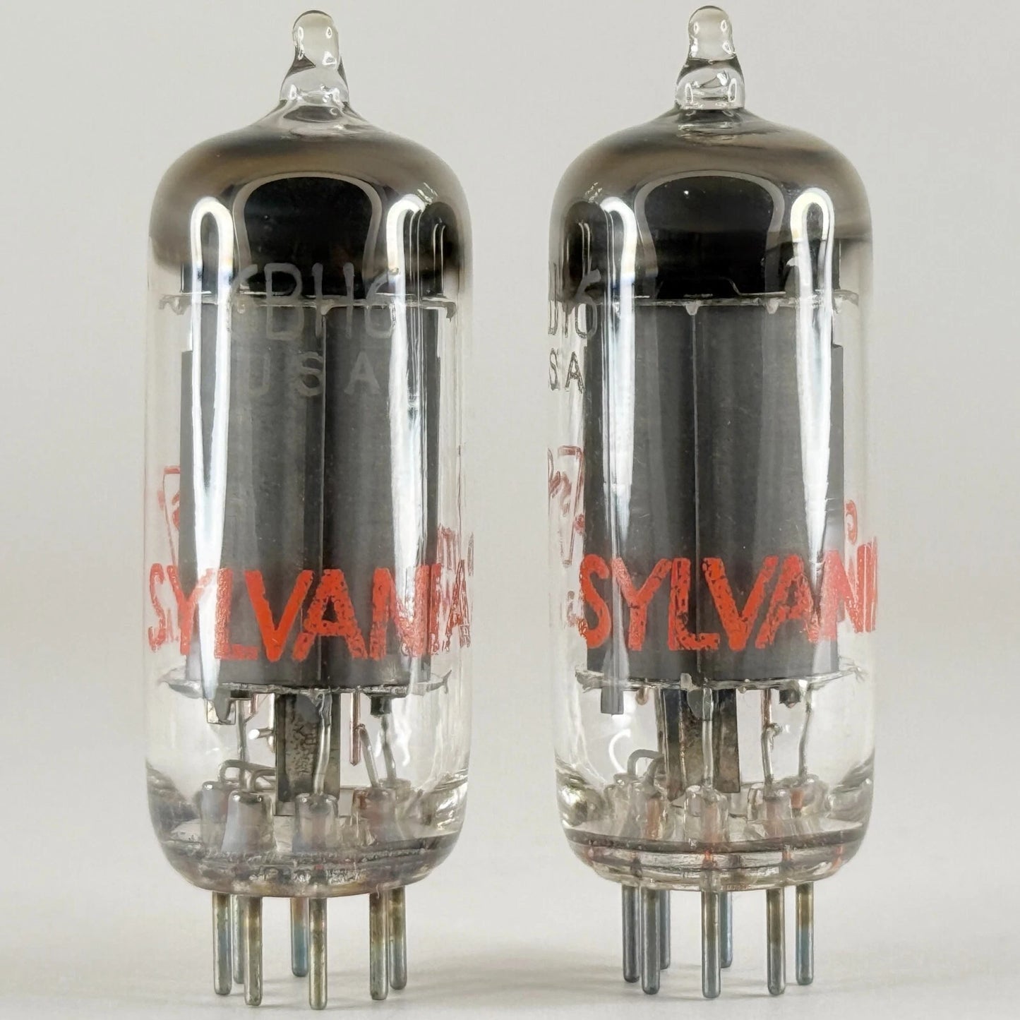 Tested Matched Pair Sylvania 6BH6 Tubes Date Codes cm AWM Sharp Cutoff Pentode