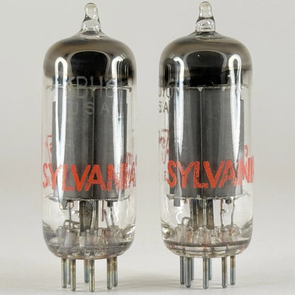 Tested Matched Pair Sylvania 6BH6 Tubes Date Codes cm AWM Sharp Cutoff Pentode