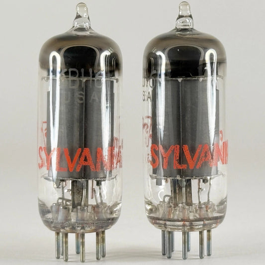 Tested Matched Pair Sylvania 6BH6 Tubes Date Codes cm AWM Sharp Cutoff Pentode