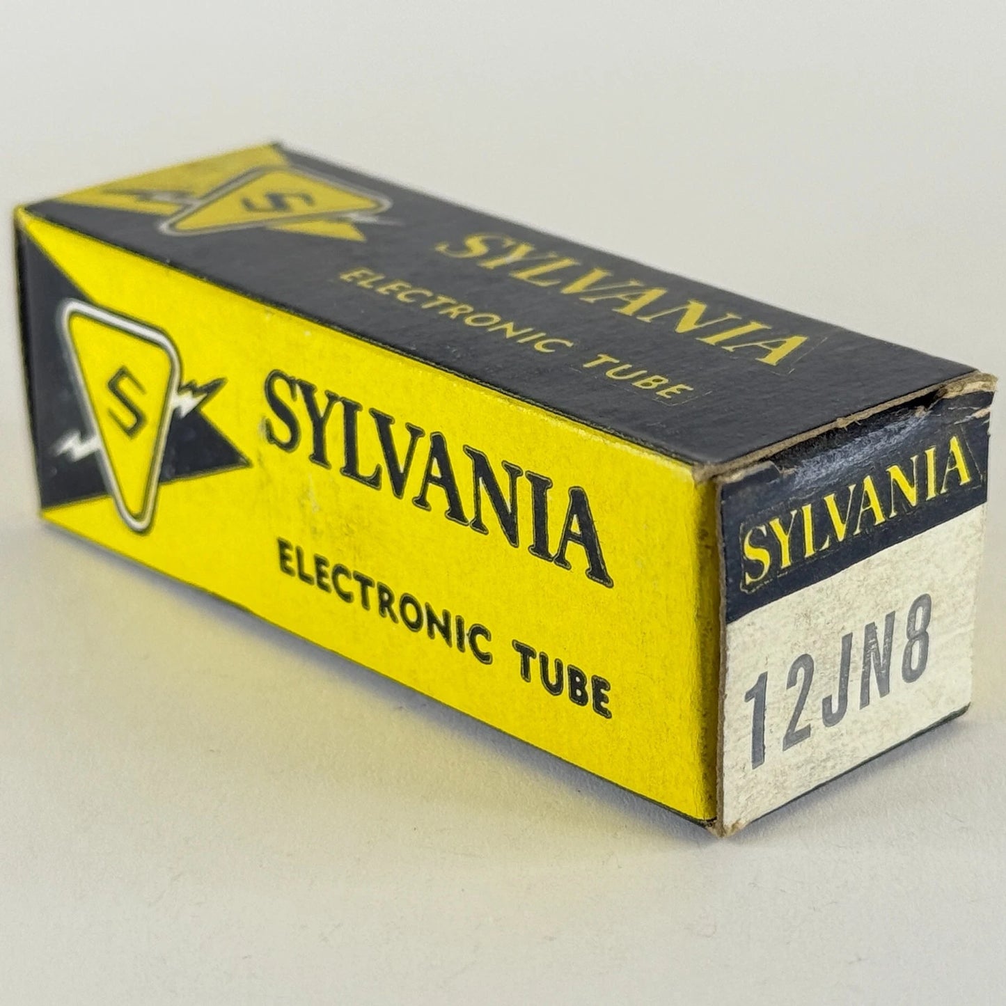 (1) Tested Sylvania 12JN8 Tube with Box Date Code NR AAA Triode Pentode Tube (a)