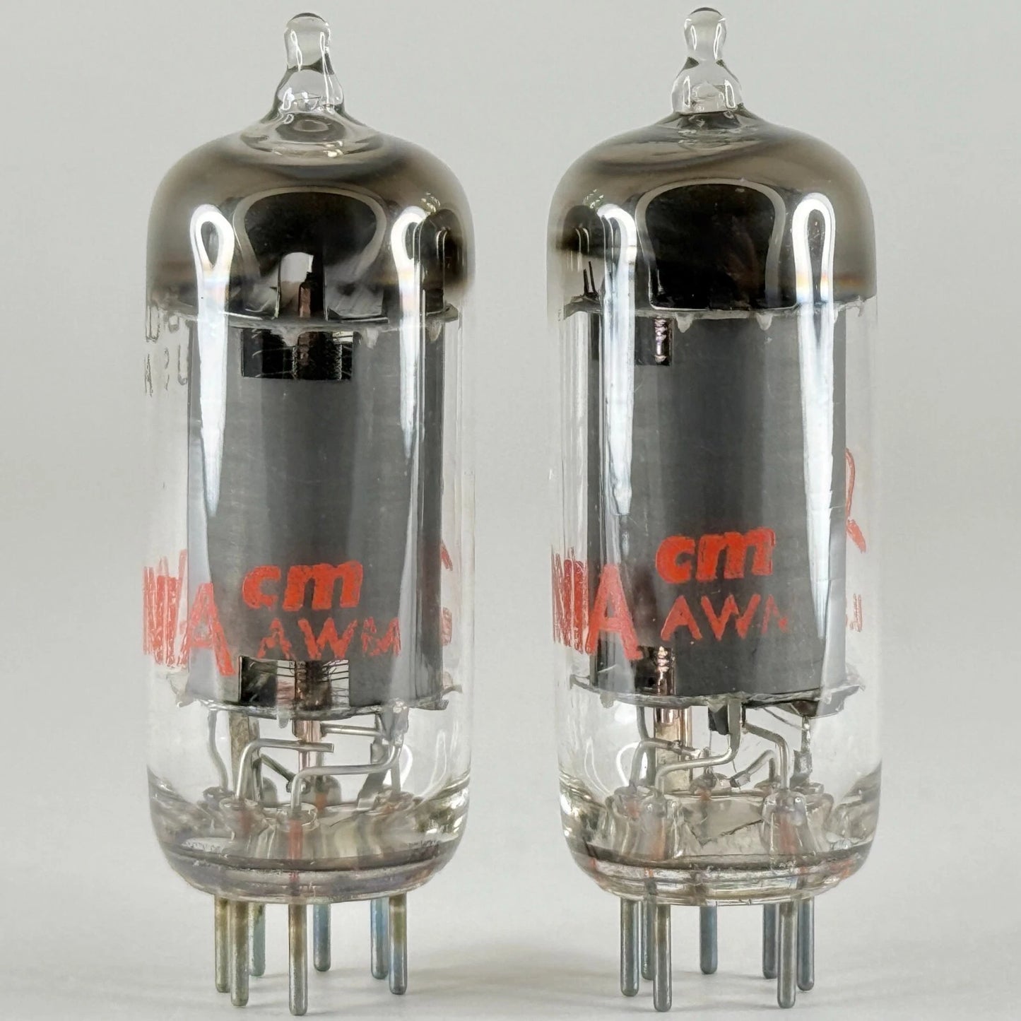 Tested Matched Pair Sylvania 6BH6 Tubes Date Codes cm AWM Sharp Cutoff Pentode
