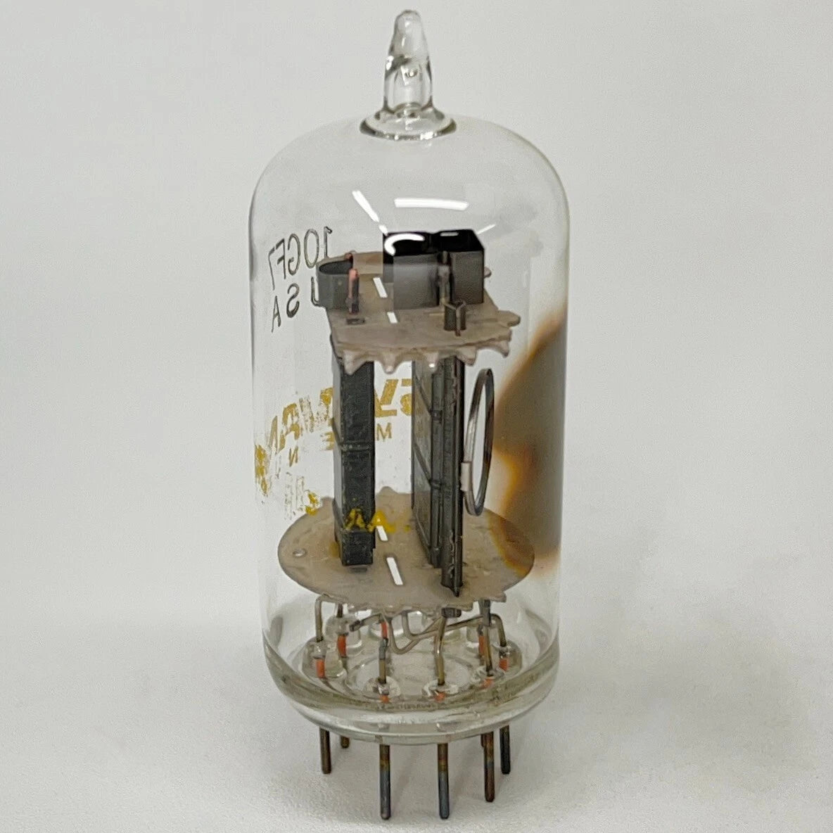 (1) Tested Sylvania 10GF7 Tube with Box Date Code ib Sylvania 10GF7 Dual Triode