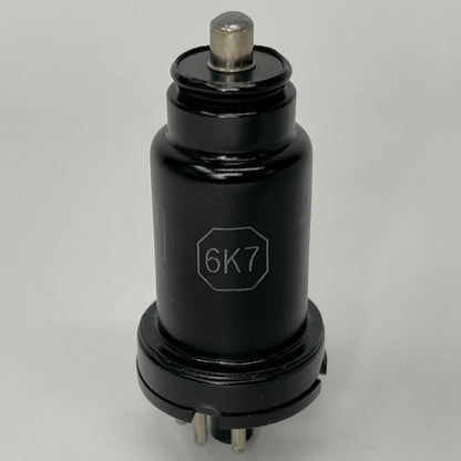 (1) Tested GM Genuine Parts 6K7 Tube Date Code EQ Remote Cut Off Pentode Tube